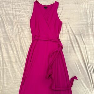 Ann Taylor Magenta Maxi Dress